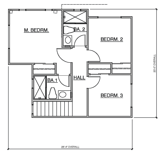 Floor Plan for Las Flores Village